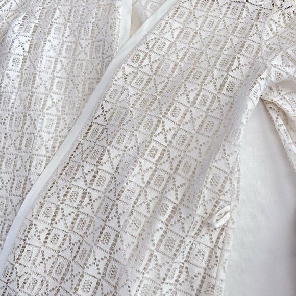 Vintage 1960’s Cole Of California Crochet Lace Swim Coverup - Picture 5 of 9